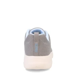 Walking*Skechers Women's , GO WALK Joy - Violet Walking Shoe Grey Blue
