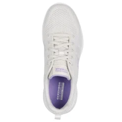 Walking*Skechers Women's , GO WALK Joy - Violet Walking Shoe Natural/Purple