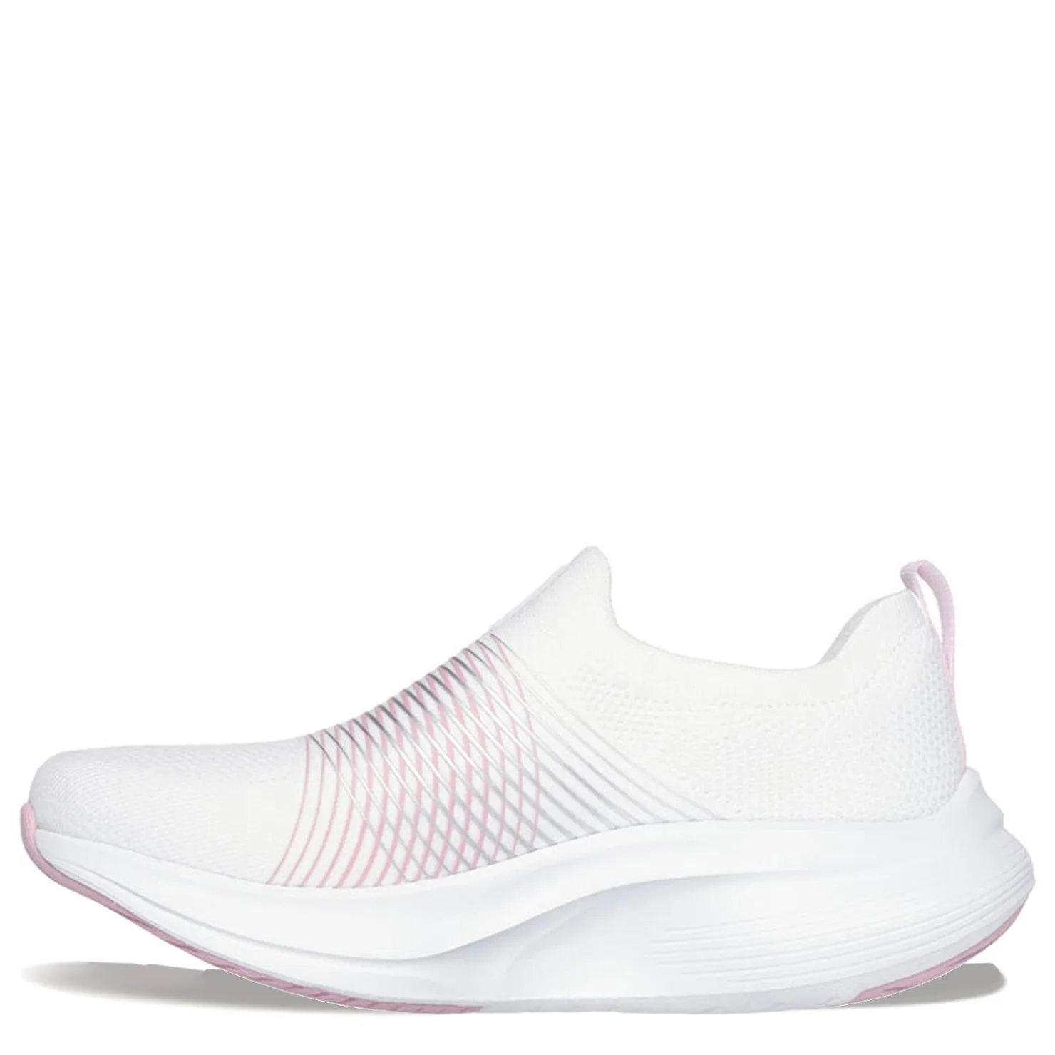 Walking*Skechers Women's , GO WALK Max Walker Sally Sneaker White Pink