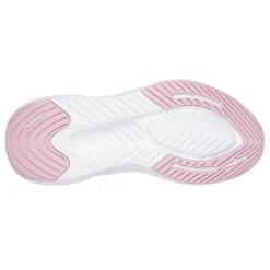 Walking*Skechers Women's , GO WALK Max Walker Sally Sneaker White Pink