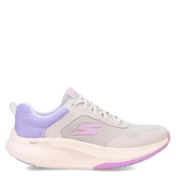Walking*Skechers Women's , GO WALK Max Walker Sneaker Gray/Lavender
