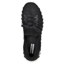 Walking*Skechers Women's , GO WALK Smart 2 Lace-Up Shoe Black