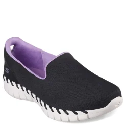 Walking*Skechers Women's , GO WALK Smart 2 - Sunset Springs Slip-On Black