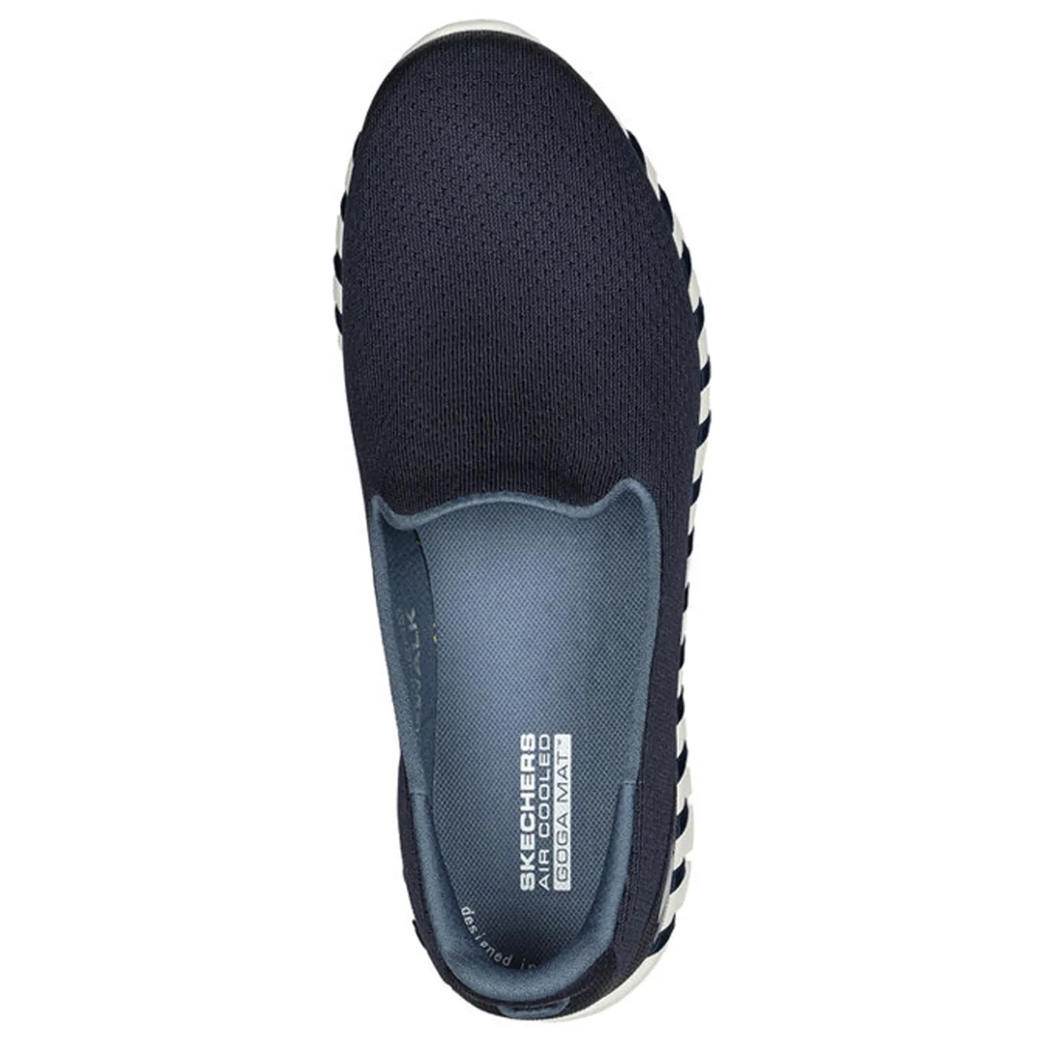 Walking*Skechers Women's , GO WALK Smart 2 - Sunset Springs Slip-On Navy