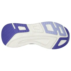 Running*Skechers Women's , GOrun Max Cushioning Elite 2.0 Sneaker Black Purple Flower