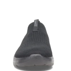 Walking*Skechers Women's , GOwalk Arch Fit - Iconic Slip-On - Wide Width Black/Black