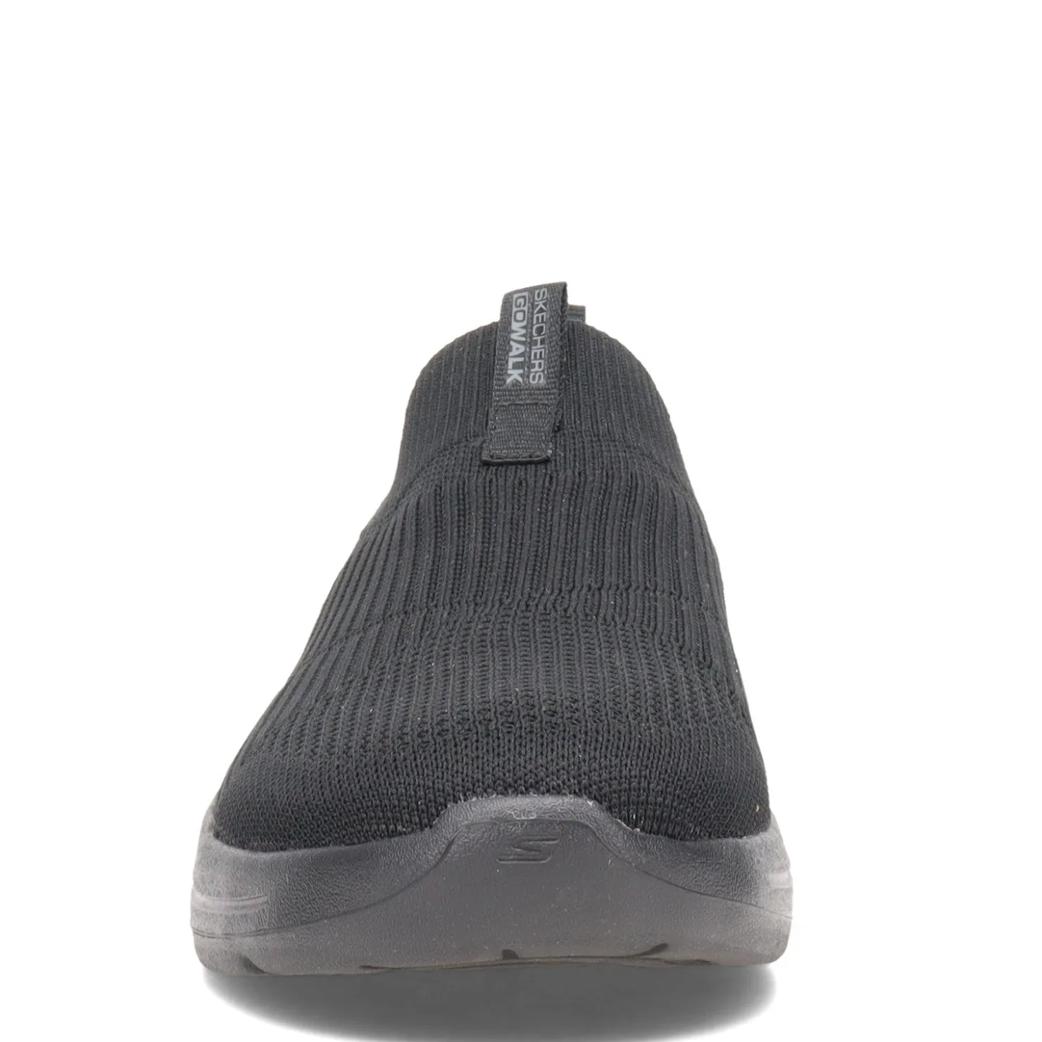 Walking*Skechers Women's , GOwalk Arch Fit - Iconic Slip-On - Wide Width Black/Black