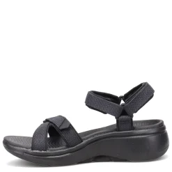 Outdoor & Hiking*Skechers Women's , GOwalk Arch Fit - Cruise Around Sandal Black