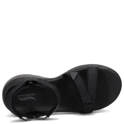 Outdoor & Hiking*Skechers Women's , GOwalk Arch Fit - Cruise Around Sandal Black