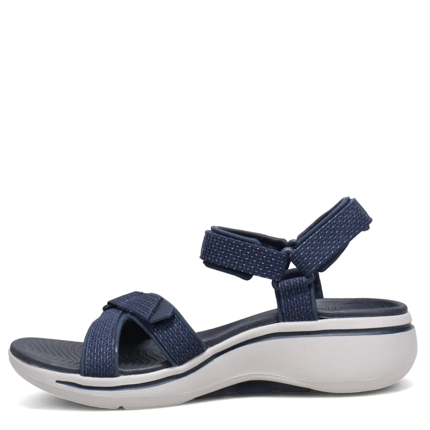 Outdoor & Hiking*Skechers Women's , GOwalk Arch Fit - Cruise Around Sandal - Wide Width Navy
