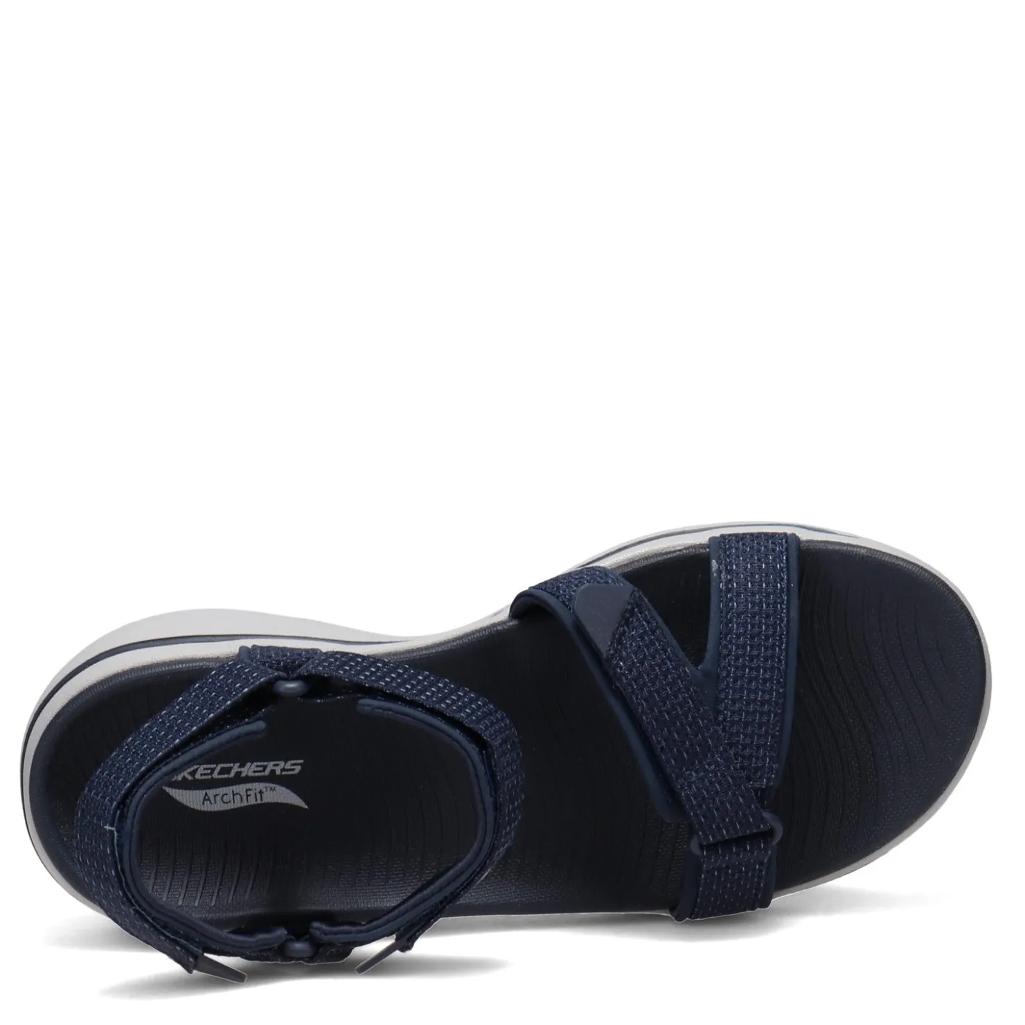 Outdoor & Hiking*Skechers Women's , GOwalk Arch Fit - Cruise Around Sandal - Wide Width Navy
