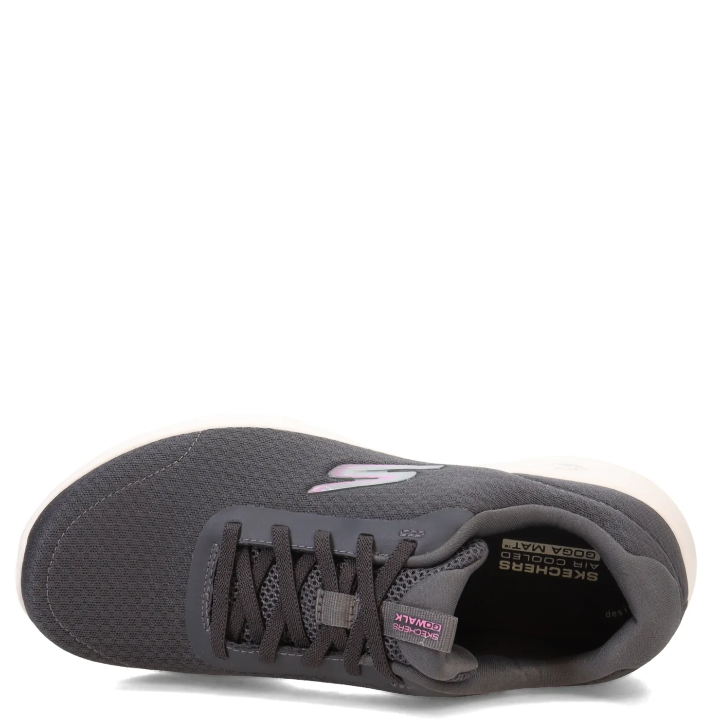 Walking*Skechers Women's , GOwalk Joy - Ecstatic Walking Shoe - Wide Width Charcoal