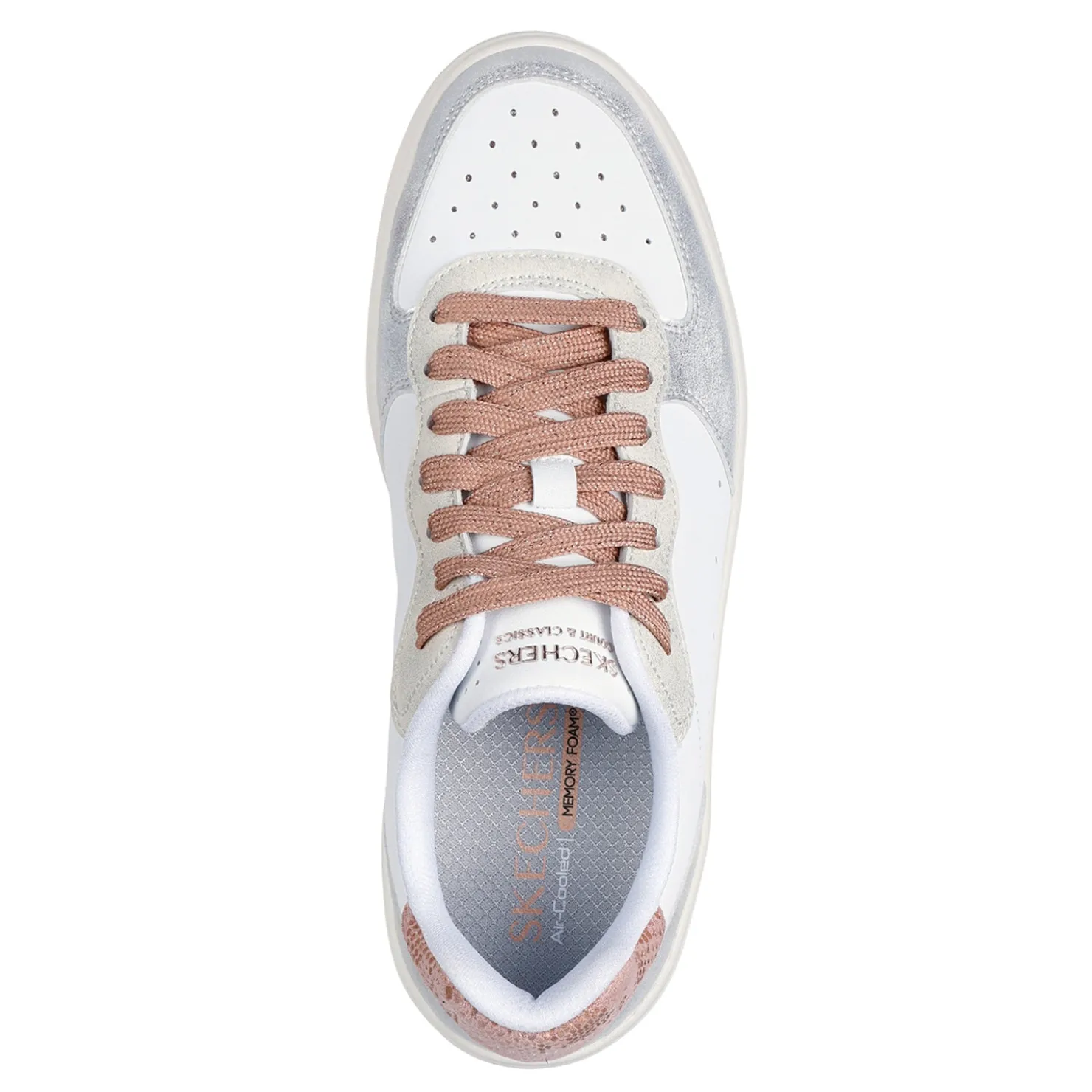 Women's , Hiland - Soft Metals Sneaker|Skechers Best