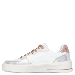 Fashion & Street*Skechers Women's , Hiland - Soft Metals Sneaker White Multi