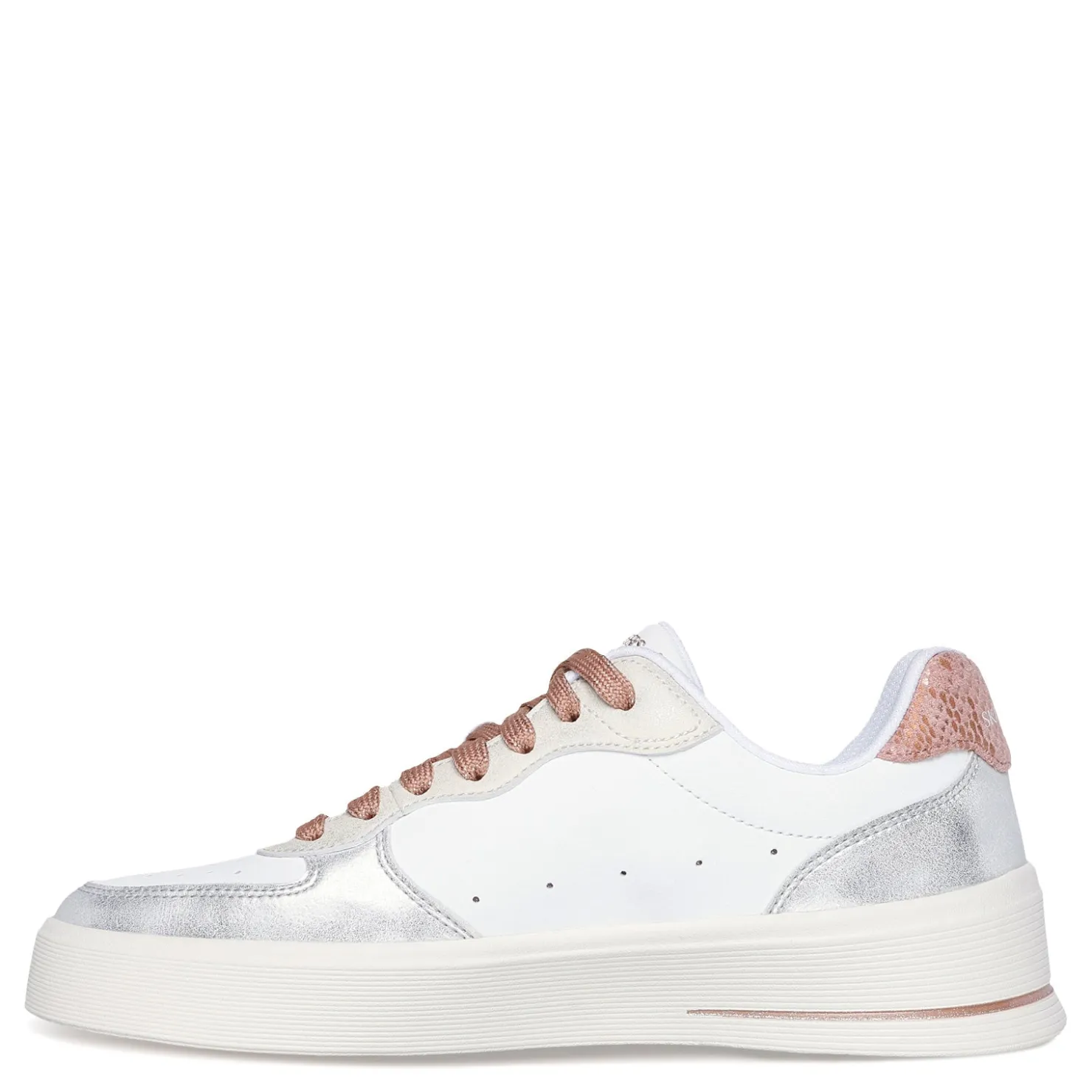 Fashion & Street*Skechers Women's , Hiland - Soft Metals Sneaker White Multi
