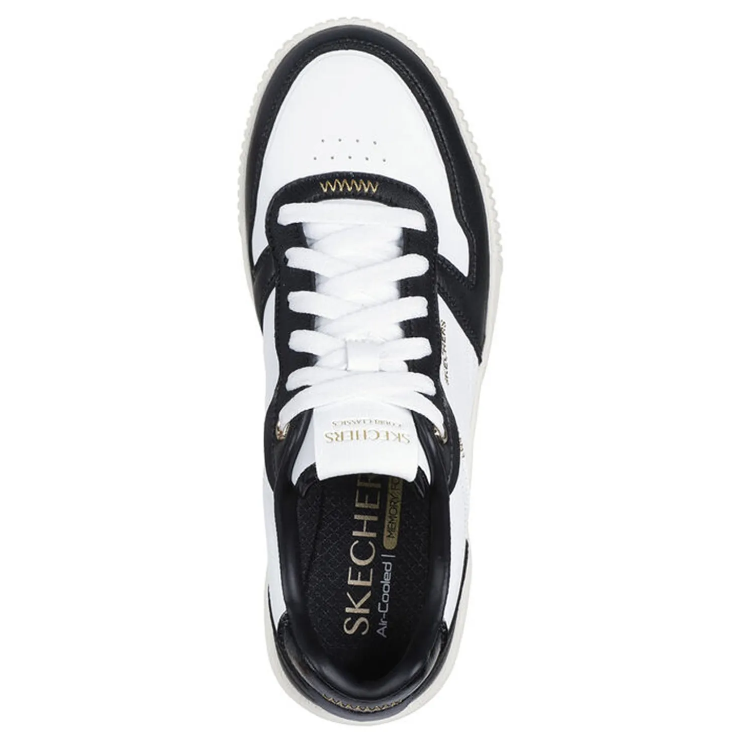 Fashion & Street*Skechers Women's , Jade - Best In Class Sneaker White Black