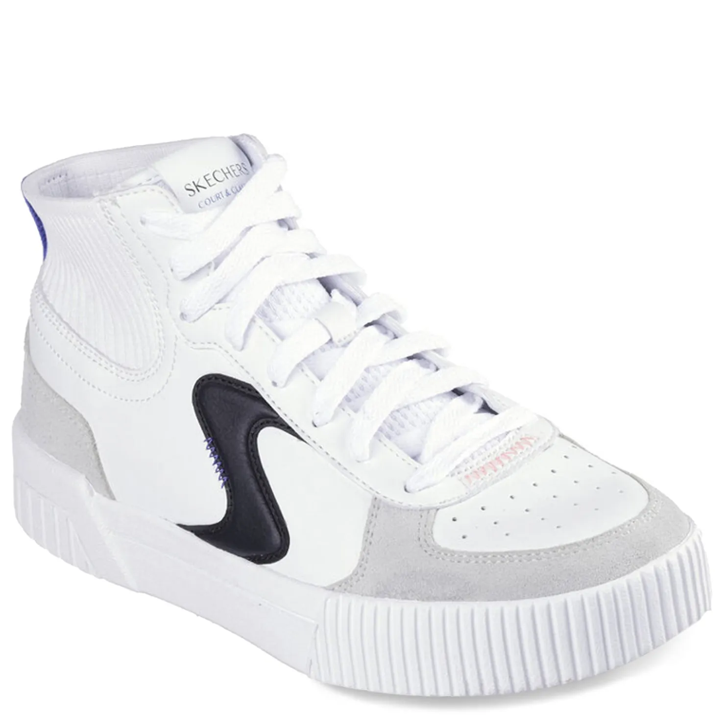 Fashion & Street*Skechers Women's , Jade - Cruise Thru Sneaker White Black