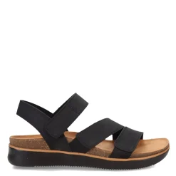 Footbed Sandals*Skechers Women's , Lifted Comfort Sandal Black