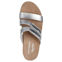Women's , Martha Stewart: Breezie - Shiny Luster Sandal|Skechers Outlet