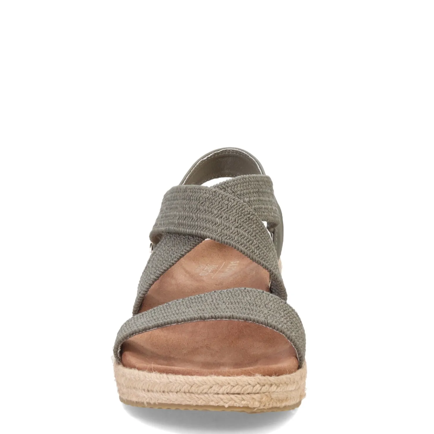 Footbed Sandals*Skechers Women's , Martha Stewart: Arch Fit Beverlee - Brentwood Sandal Olive