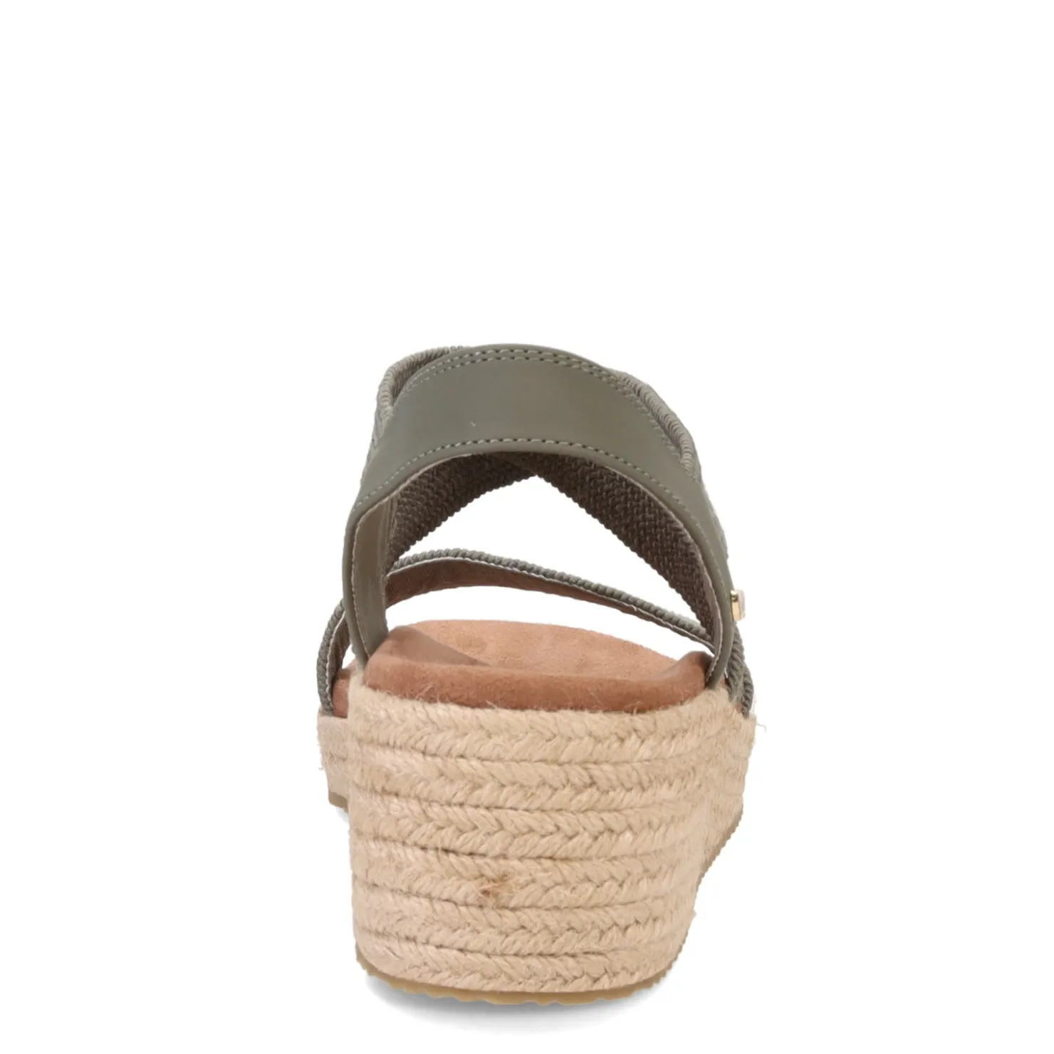 Footbed Sandals*Skechers Women's , Martha Stewart: Arch Fit Beverlee - Brentwood Sandal Olive