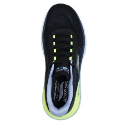 Running*Skechers Women's , Max Cushioning Arch Fit 2.0 - Alcona Sneaker Black/Light Blue