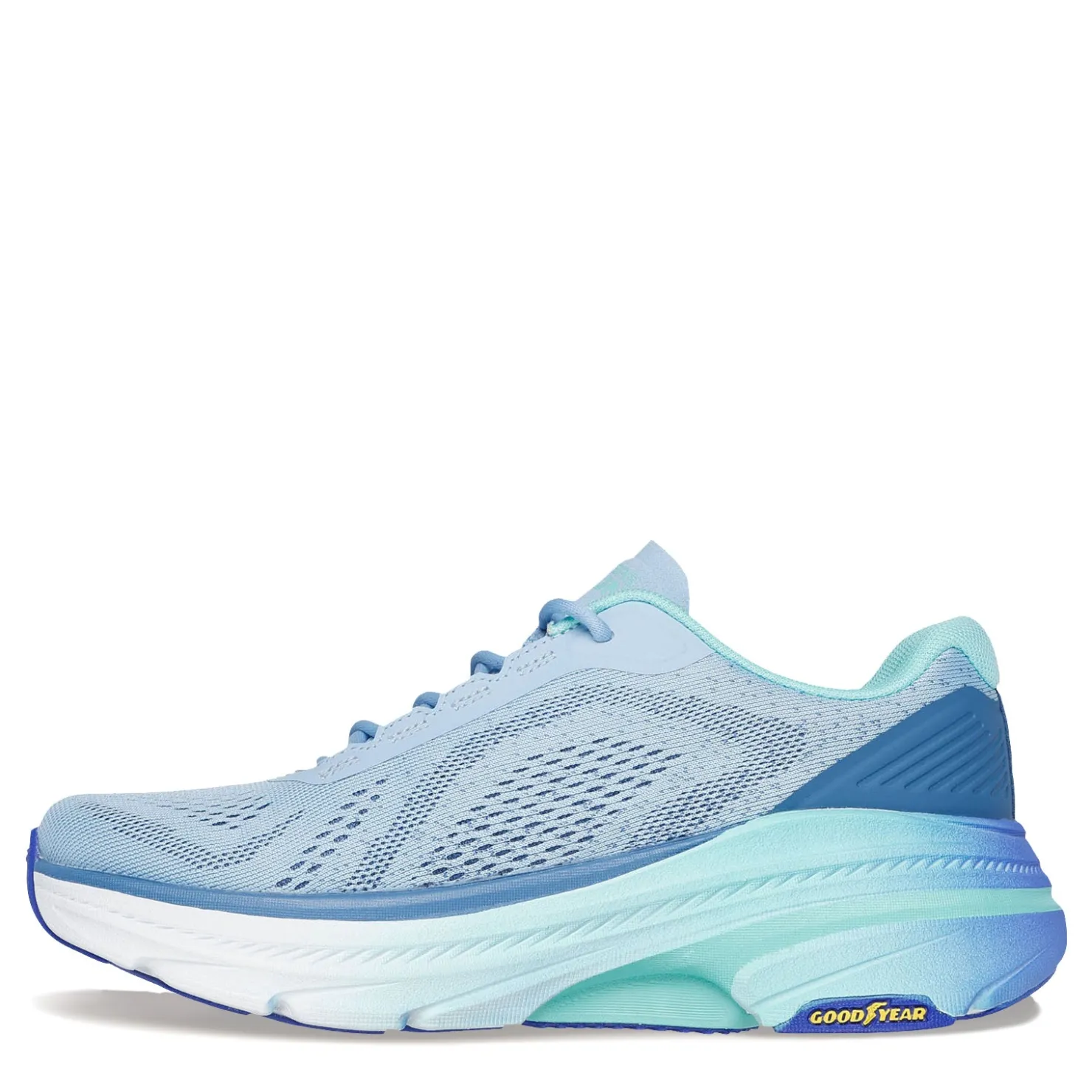 Running*Skechers Women's , Max Cushioning Arch Fit 2.0 - Alcona Sneaker Light Blue/Blue