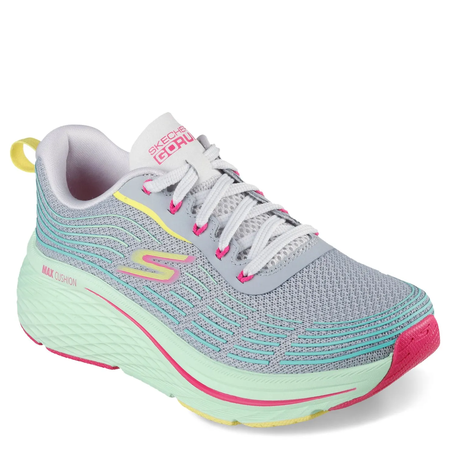 Running*Skechers Women's , Max Cushioning Elite 2.0 - Alaura Sneaker Gray/Mint