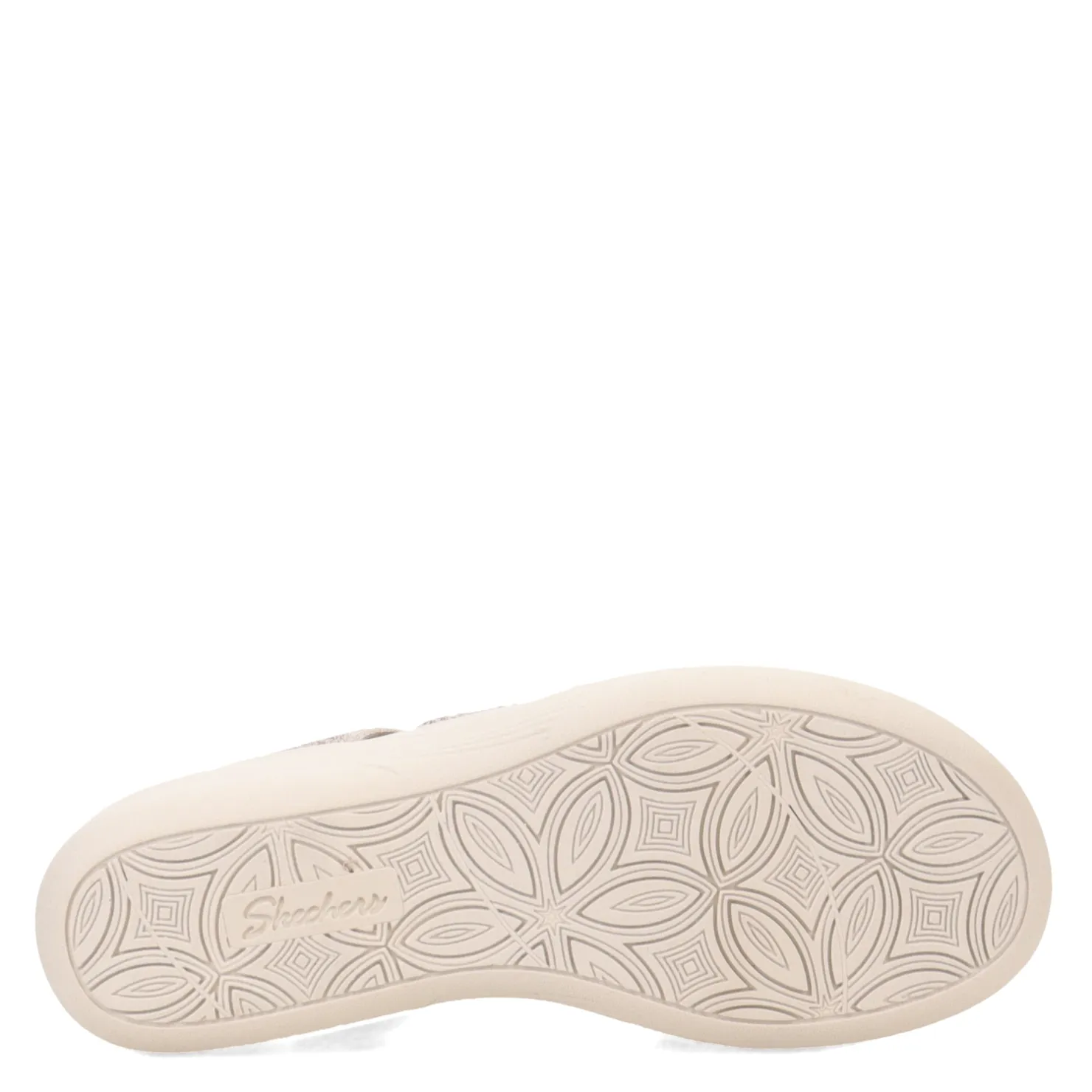 Wedges*Skechers Women's , Pier Lite - Crochet Sandal Taupe