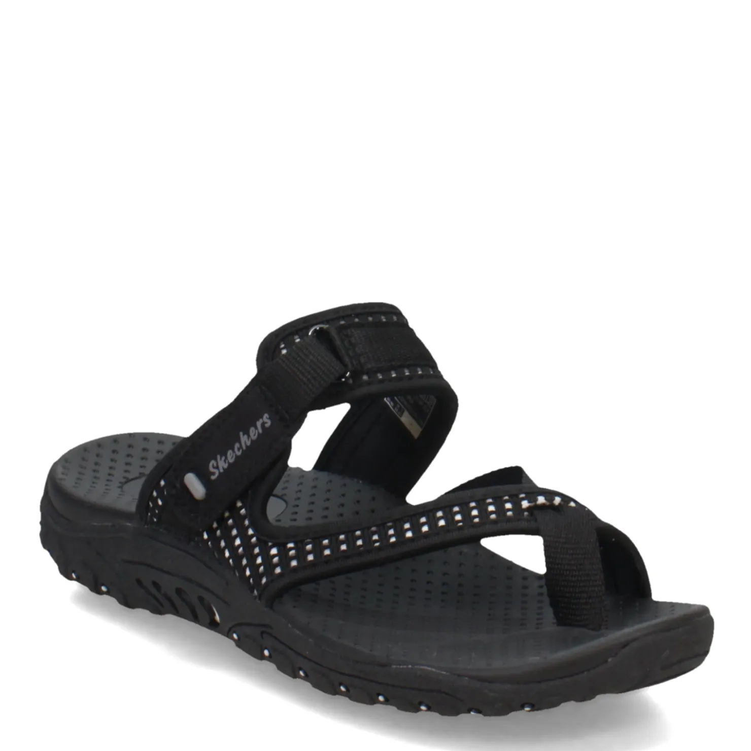 Outdoor & Hiking*Skechers Women's , Reggae - Cool Harbor Sandal Black