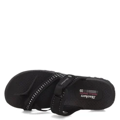 Outdoor & Hiking*Skechers Women's , Reggae - Cool Harbor Sandal Black