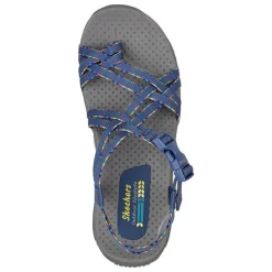 Outdoor & Hiking*Skechers Women's , Reggae - Fun Banter Sandal Navy
