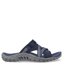 Women's , Reggae - Slide Thru Sandal|Skechers Discount