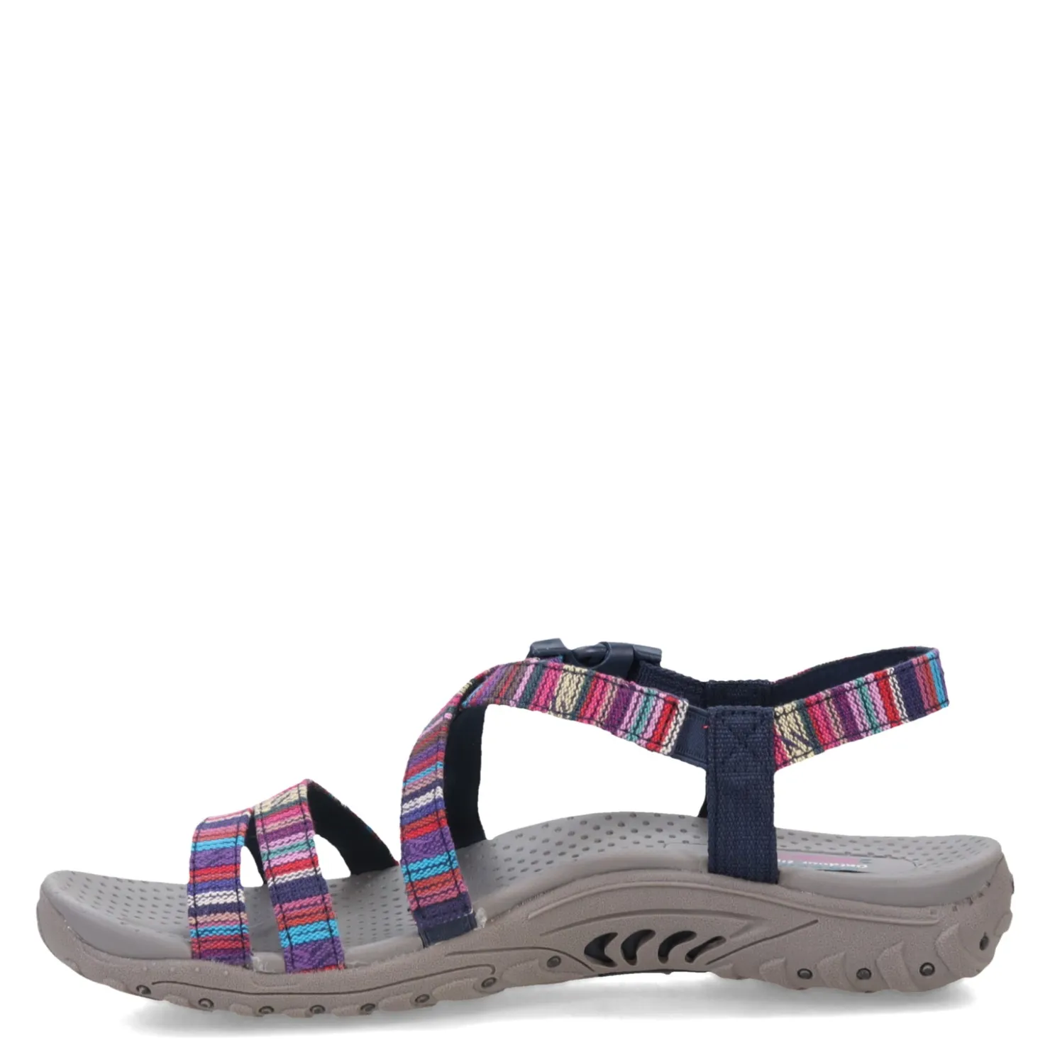 Outdoor & Hiking*Skechers Women's , Reggae - Trail On By Sandal Navy Multi
