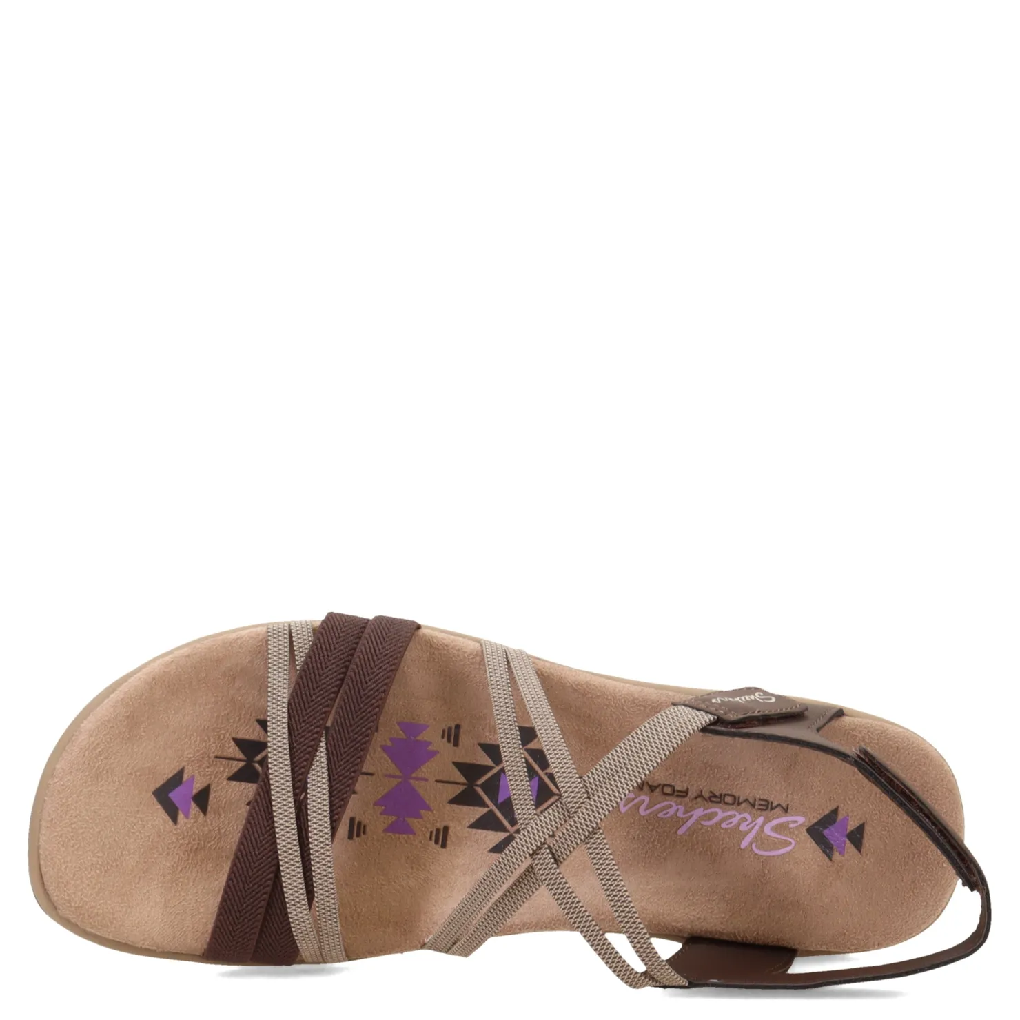 Women's , Reggae Slim - Takes Two Sandal|Skechers New