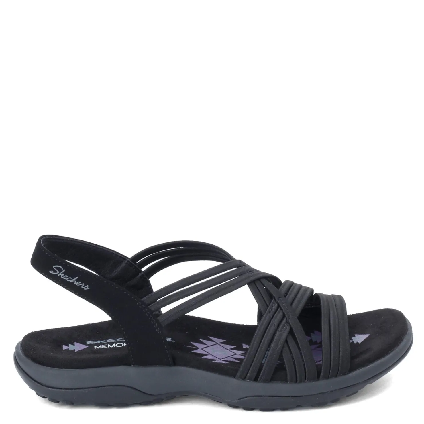 Women's , Reggae Slim - Simply Stretch Sandal|Skechers