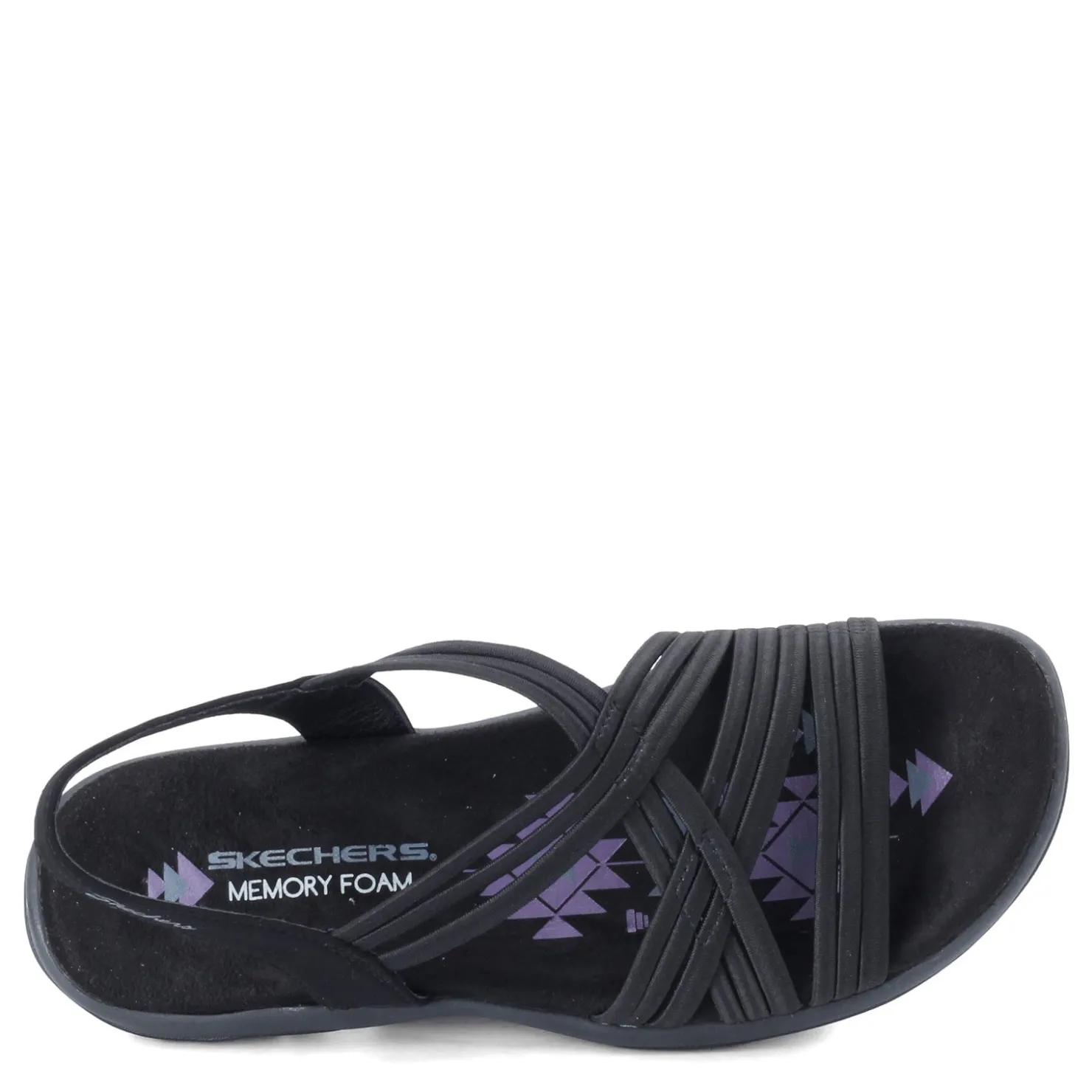 Women's , Reggae Slim - Simply Stretch Sandal|Skechers