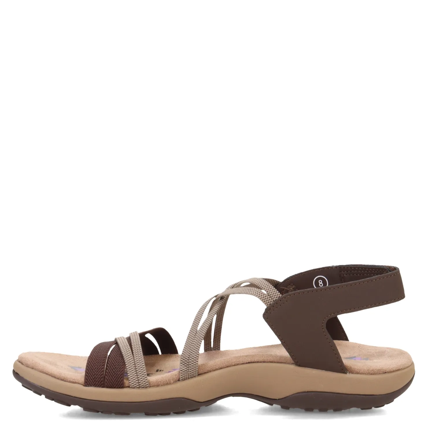 Outdoor & Hiking*Skechers Women's , Reggae Slim - Takes Two Sandal Chocolate