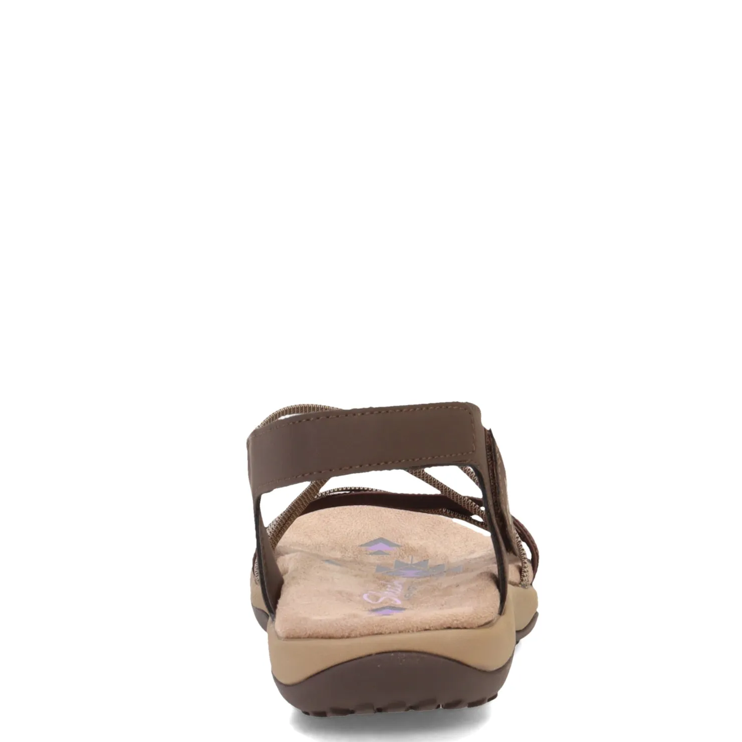 Outdoor & Hiking*Skechers Women's , Reggae Slim - Takes Two Sandal Chocolate