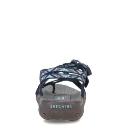 Outdoor & Hiking*Skechers Women's , Reggae Strappy Sling Sandal Navy