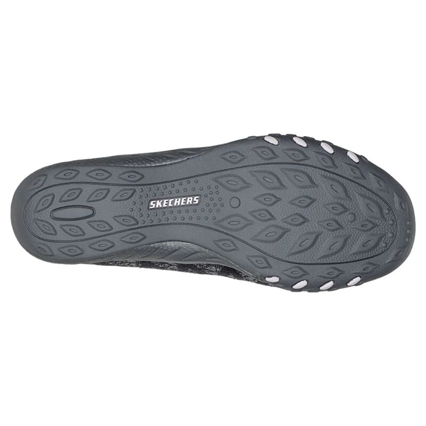 Walking*Skechers Women's , Relaxed Fit: Breathe-Easy - Infi-Knity Sneaker Charcoal