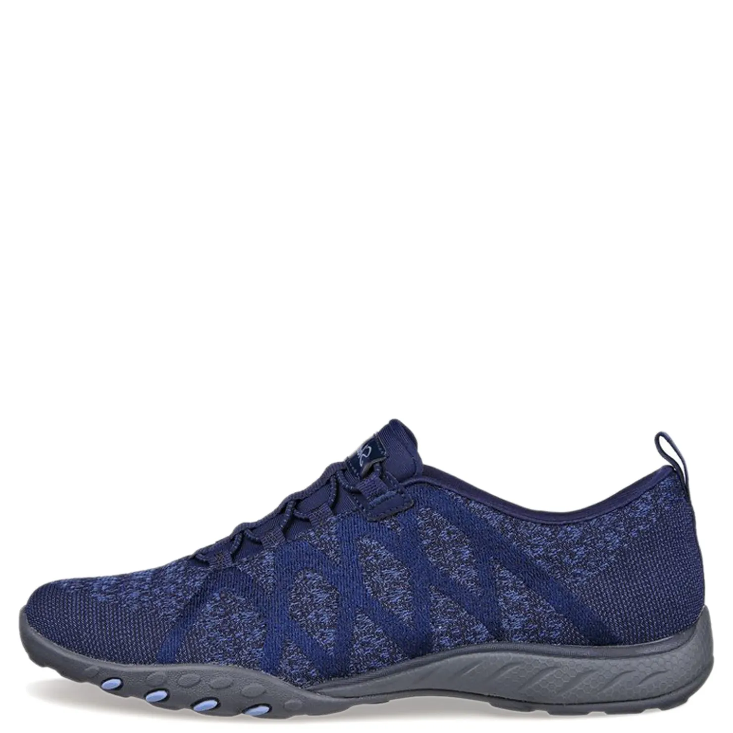 Walking*Skechers Women's , Relaxed Fit: Breathe-Easy - Infi-Knity Sneaker Navy