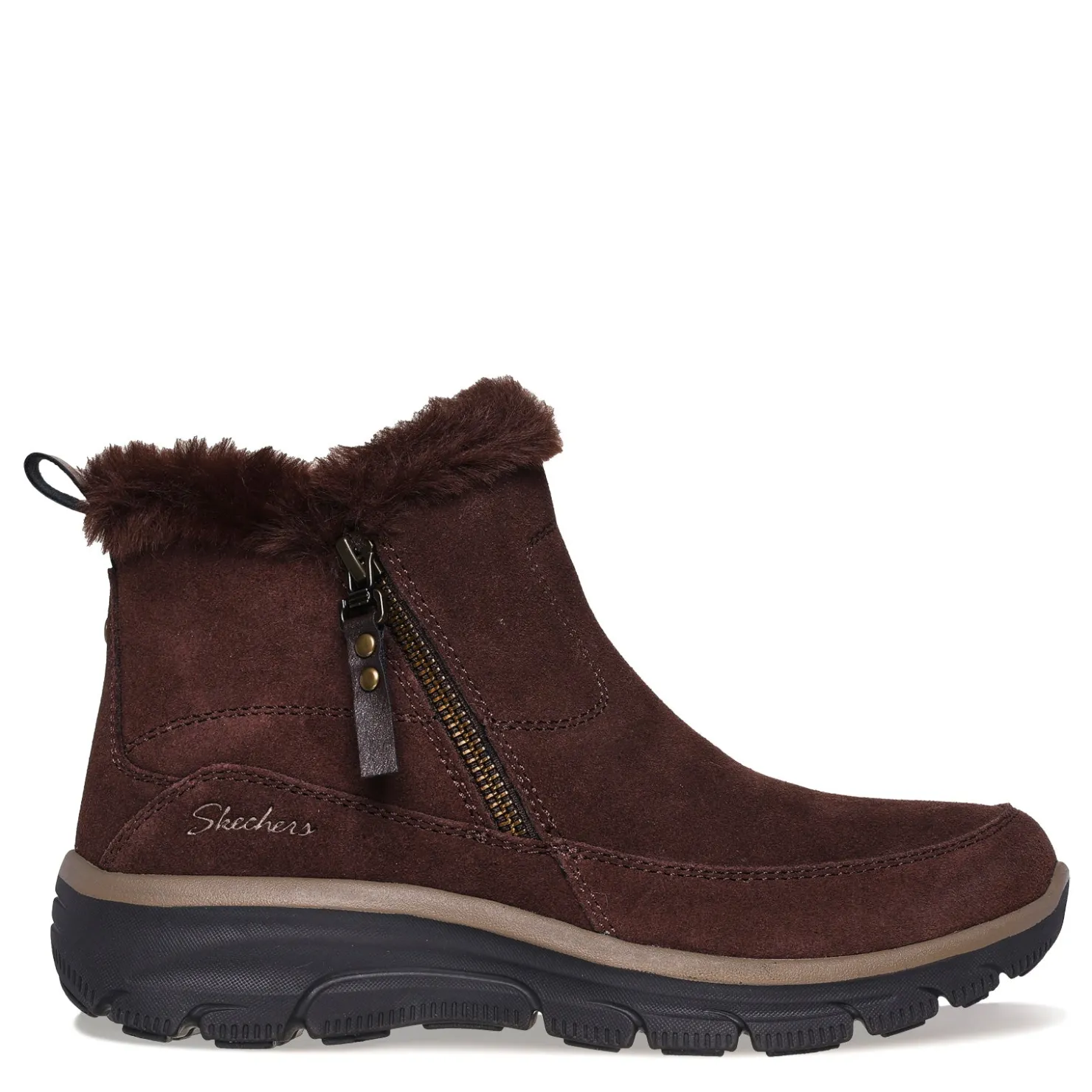 Women's , Relaxed Fit: Easy Going - Cool Zip Boot|Skechers Best