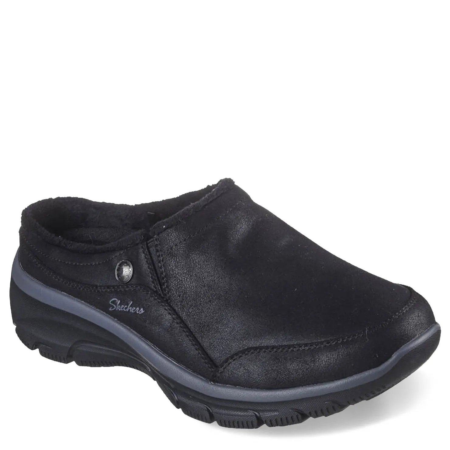 Women's , Relaxed Fit: Easy Going - Latte 2 Clog - Wide Width|Skechers Best