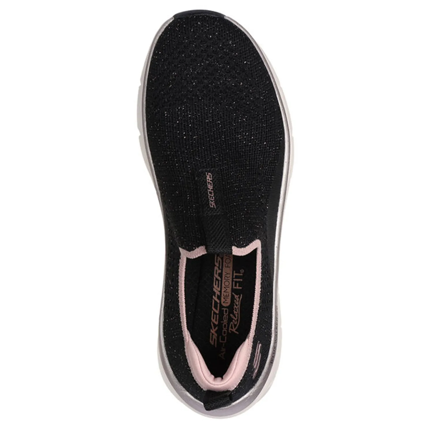 Women's , Relaxed Fit: D'Lux Walker 2.0 - Sparkle Forever Sneaker|Skechers Hot