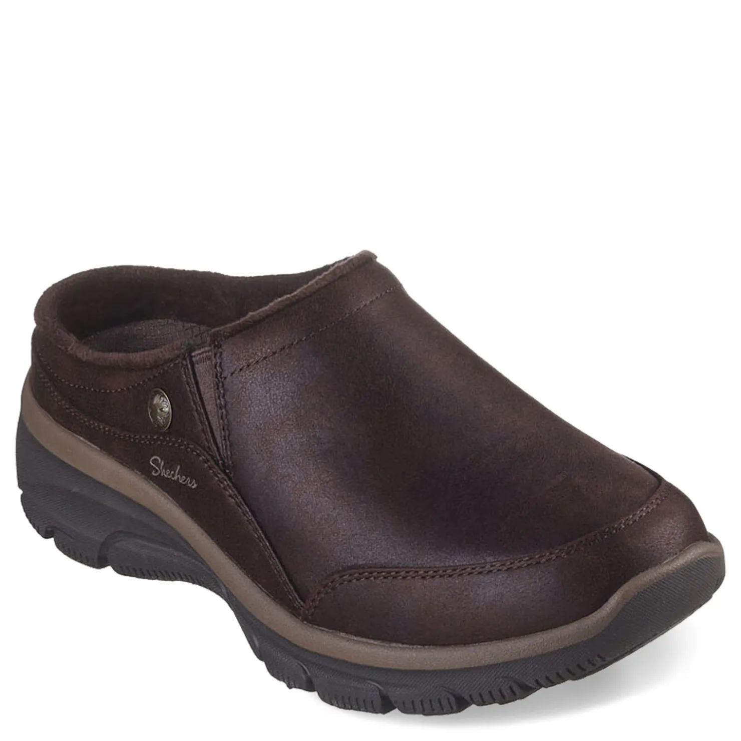 Women's , Relaxed Fit: Easy Going - Latte 2 Clog|Skechers Outlet