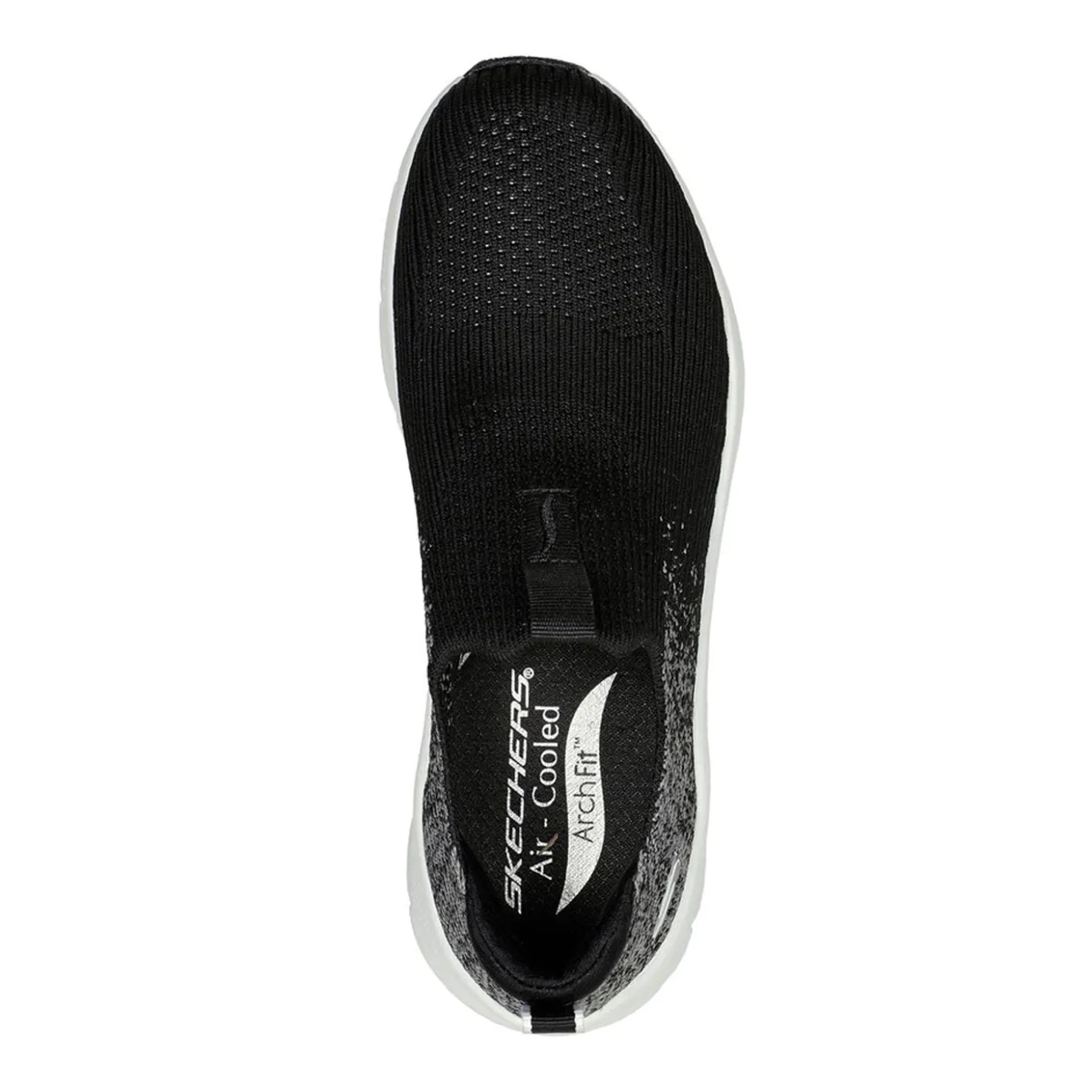 Walking*Skechers Women's , Relaxed Fit: Arch Fit D'Lux - Key Journey Sneaker Black