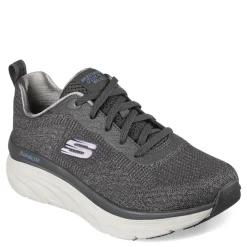 Walking*Skechers Women's , Relaxed Fit: D'Lux Walker - Daily Beauty Sneaker Charcoal