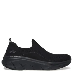 Walking*Skechers Women's , Relaxed Fit: D'Lux Walker 2.0 - Bold State Sneaker Black