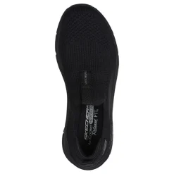 Walking*Skechers Women's , Relaxed Fit: D'Lux Walker 2.0 - Bold State Sneaker Black